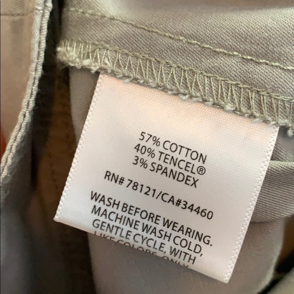 Eileen Fisher gray straight leg pants xs - Picture 7 of 7